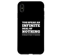 Custodia per iPhone XS Max William Shakespeare Cool Funny Citazione Insegnante Regali