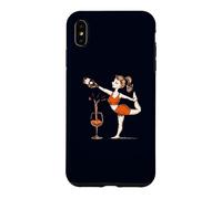 Custodia per iPhone XS Max Wine & Workout Balance Flex & Wine Yoga Donna