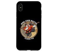 Custodia per iPhone XS Max Wing Chun, pollo, karate, taekwondo, kung fu, regalo per uomo e donna