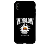Custodia per iPhone XS Max Winslow Arizona Alba Nel Deserto Vintage Stile Atletico