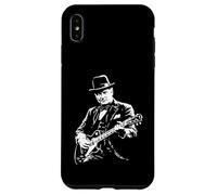 Custodia per iPhone XS Max Winston Churchill Suonare Chitarra Design
