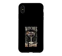 Custodia per iPhone XS Max Witches Be Sippin Halloween Cocktail Strega Party