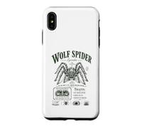Custodia per iPhone XS Max Wolf Spider Lycosidae Arachnid Natural History