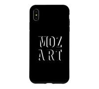Custodia per iPhone XS Max Wolfgang Amadeus Mozart Ritratto Lettere