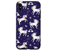 Custodia per iPhone XS Max Womens Kids Girls Pretty Unicorn Pattern