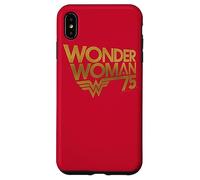 Custodia per iPhone XS Max Wonder Woman 75th Anniversary Gold Logo