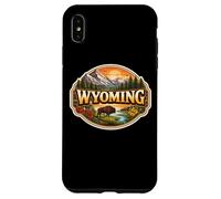 Custodia per iPhone XS Max Wyoming Souvenir Stato Visitatore Memorabilia Viaggiatore Turistico