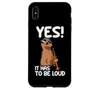 Custodia per iPhone XS Max Yes! it has to be loud trombettista tromba