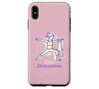 Custodia per iPhone XS Max Yoga Pose Cat Lover Illustration | Zero Distractions