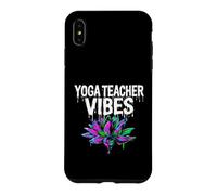 Custodia per iPhone XS Max Yoga Teacher Vibes Dripping Lotus Flower Aesthetic