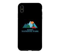 Custodia per iPhone XS Max Yoho National Park in Canada Nature Vacation Souvenir Design