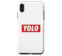 Custodia per iPhone XS Max YOLO. Meme Design si vive solo una volta