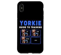 Custodia per iPhone XS Max Yorkie Guida all'allenamento Sit Paw Stay