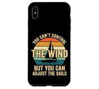 Custodia per iPhone XS Max You Can't Control The Wind Adjust The Sails