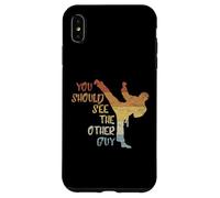 Custodia per iPhone XS Max You Should See The Other Guy MMA Martial Arts Fun Statement
