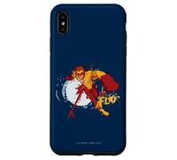 Custodia per iPhone XS Max Young Justice Splatter Art Kid Flash Logo