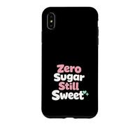 Custodia per iPhone XS Max Zero Sugar Lifestyle Keto Low Carb Glucosio Control