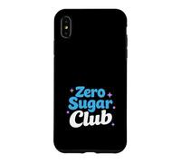Custodia per iPhone XS Max Zero Sugar Lifestyle Keto Low Carb Glucosio Control