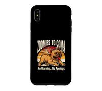 Custodia per iPhone XS Max Zoomies To Coma No Warning No Apology Bulldog francese
