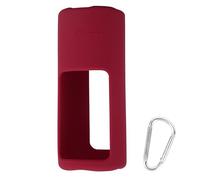 Custodia per JBL Grip, cover in silicone per altoparlante Bluetooth, custodia portatile antiurto con gancio per il trasporto (rosso)