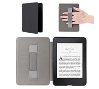 Custodia per Kindle Paperwhite da 11° generazione 2021, con cinturino da polso e funzione auto sleep-wake-up, colore nero