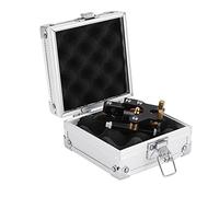 Custodia per Kit Tatuaggio Custodia Portatile in Alluminio per Macchina da Tatuaggio con Chiusura a Chiusura e Spugna per Strumenti per Il Trucco Forniture per Tatuaggi