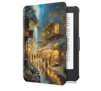 Custodia per Kobo Clara Colour/BW 2024 e Kobo Clara 2E 2022 Custodia | Sottile, Resistente ai Graffi, Impermeabile, Anti-Collisione | Auto Svegliarsi o Dormire | Pupazzo Neve Pattern, 6" Schermo (7)