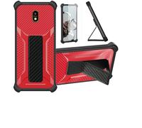 Custodia per Kodak Seren D50l Coque Custodia Case Ibrida [Con protezione dello schermo in vetro temperato] [supporto magnetico pieghevole] [resistente alle impronte digitali smerigliato] Rose