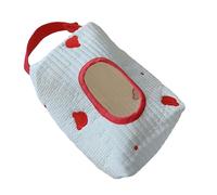 Custodia per la pulizia della carrozzina dei neonati, elegante custodia a pois da appendere, borsa bagnata per asciugamani e accessori per bambini, salvietta impermeabile