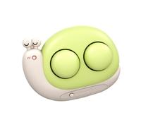 Custodia per la pulizia delle lenti, 2 in 1, ad ultrasuoni, ad alta frequenza, per pulire le lenti elettriche, scatola portaoggetti, custodia da viaggio portatile per viaggi e uso domestico, Verde,
