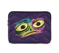 Custodia per laptop 13-14 pollici elegante custodia per laptop con cerniera stile mostri occhio borsa per il trasporto del computer per viaggi d'affari von holzhausen