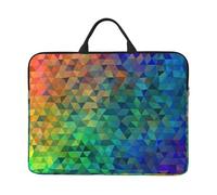 Custodia per laptop 14 pollici antiurto custodia protettiva per notebook triangolo arcobaleno borsa per computer portatile borsa per computer portatile