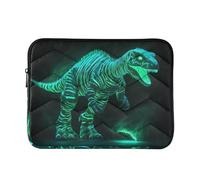 Custodia per laptop 15-16 Pollice Custodie per Computer Portatile Dinosauro Verde Borsa per il Trasporto del Computer per Viaggio di Lavoro forro para