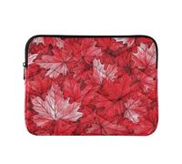 Custodia per laptop 15-16 pollici Classica Custodie per laptop Canada Red Maple Leaf Travel Laptop Sleeve Bag per lavoro Viaggio fucile e co