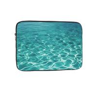 Custodia per laptop blu acqua acqua custodia per laptop impermeabile copertura per il trasporto del computer antiurto protezione per laptop per viaggi lavoro 10 pollici