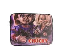 Custodia per laptop Bride of Chucky, custodia protettiva antiurto per notebook con tasca per accessori, custodia per il trasporto a valigetta, 10 12