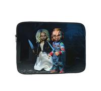 Custodia per laptop Bride of Chucky, custodia protettiva antiurto per notebook con tasca per accessori, custodia per il trasporto a valigetta, 10 12