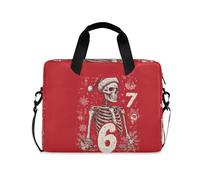 Custodia per laptop con cerniera Borsa a tracolla portatile con manico e tracolla 15 6 pollici Borsa da trasporto Cerniera Rosso Six Seven