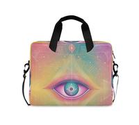 Custodia per laptop con cerniera, borsa a tracolla portatile con manico e tracolla da 15,6 pollici per computer portatile tascabile Tarocchi