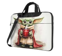 Custodia per laptop con simpatico Baby Yoda di Star Wars, custodia per computer, custodia per notebook, borsa a tracolla per PC, custodia per tablet,
