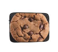 Custodia per laptop con stampa biscotto cioccolato custodia portatile moda borsa per laptop durevole valigetta per uomo donna borsa da 15 pollici