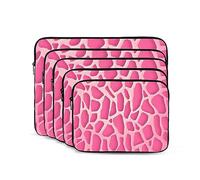 Custodia per laptop con texture giraffa da 10 pollici Custodia per laptop portatile antiurto moda borsa per laptop per donne uomini valigetta per laptop