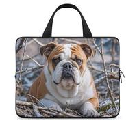 Custodia per laptop Custodia antiurto Borsa da trasporto per computer Bulldog inglesi Borsa per laptop Tote leggera Custodia per notebook da viaggio Borsa da viaggio per lavoro da 13 pollici, Bulldog