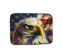 Custodia per laptop da 12 pollici antiurto custodia per laptop Pride Eagle bandiera USA custodia per laptop custodia per il trasporto