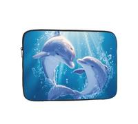 Custodia per laptop da 13 pollici antiurto protettiva per notebook con funghi rossi, custodia per laptop, borsa per computer