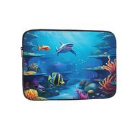 Custodia per laptop da 13 pollici Custodia per laptop antiurto Custodia per laptop con mondo subacqueo Custodia per il trasporto