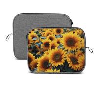Custodia per laptop da 14 pollici con molti bellissimi girasoli custodia per laptop antiurto custodia per laptop custodia da trasporto