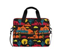 Custodia per laptop da 15-16 pollici custodia leggera per computer portatile Shannon Snow Artist Funny Sundown Truck custodia con cerniera per viaggi di lavoro