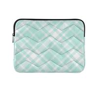 Custodia per laptop da 15-16 pollici elegante borsa per laptop a scacchiera verde borsa per il trasporto del computer per il trasporto di fucili e co di lavoro di viaggio