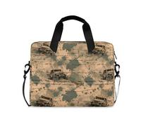 Custodia per laptop da 15-16 pollici resistente all'acqua per computer da guerra con cerniera per viaggi di lavoro